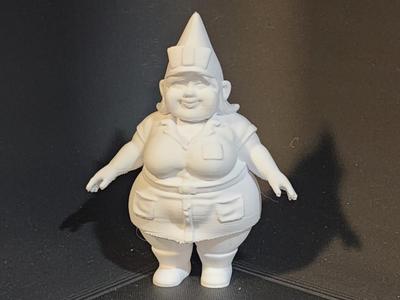 Garden Gnome Voluptuous Nurse