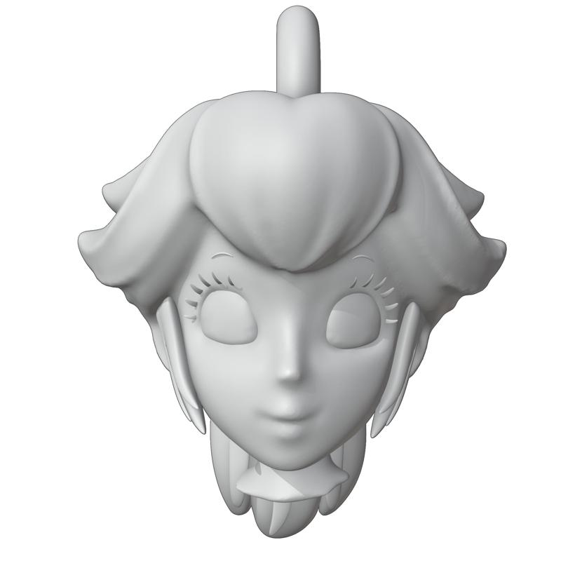 Princess Peach Showtime Peach KeyChain