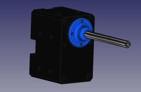 Dynamixel to Lego axis adapter