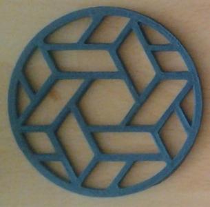 Coasters of yesterday and today - v1 (conviviality, tableware, coaster set)