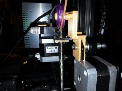 Snap on Ender 3 Stock Filament Guide V7