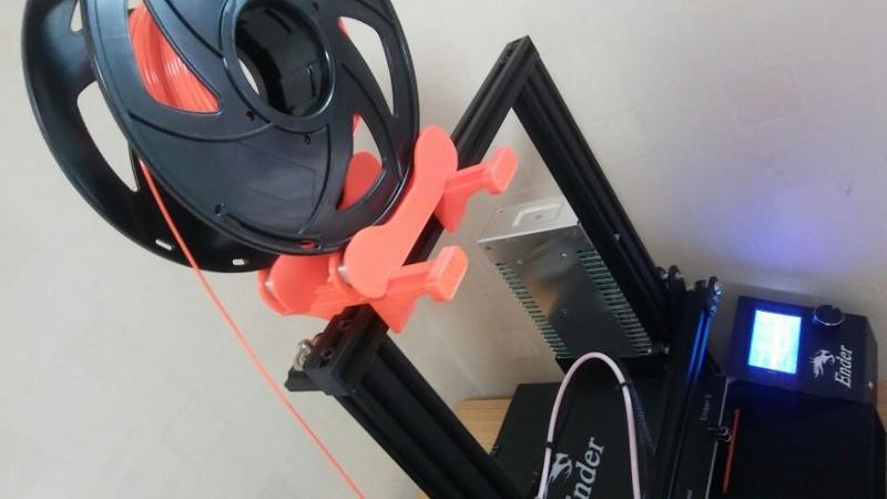 profile Spool Holder 2020 2030 2040(ender3,ender-3,ender 3,am8,a8,anet a8)
