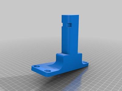 Mount for AR Style 9mm with Glock Mags for wall or desk Mt