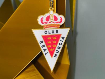 Real Murcia shield keychain