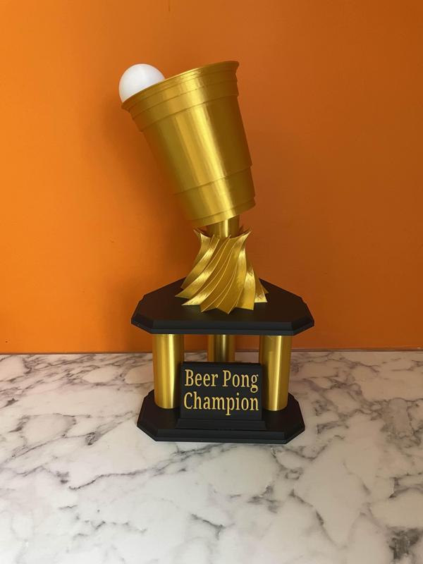 Beer Pong Trophy