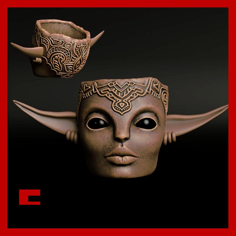 Spiritual Planter Home Decor Yoga Pot Meditation