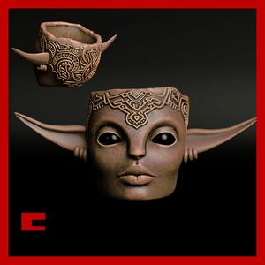 Spiritual Planter Home Decor Yoga Pot Meditation