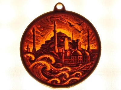 Hagia Sophia Keychain