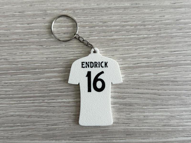 Endrick T-Shirt Keychain - Real Madrid