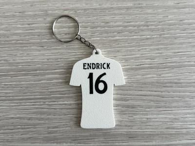 Endrick T-Shirt Keychain - Real Madrid