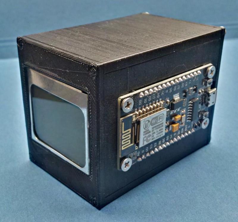 ESP8266 NOKIA5110 DHT22 box