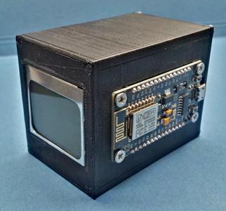ESP8266 NOKIA5110 DHT22 box