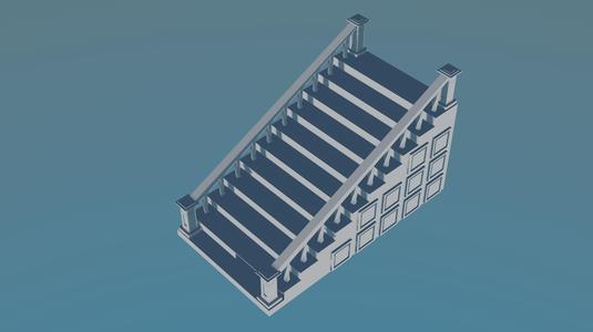 3D Staircase STL
