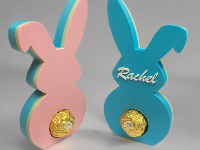 Customizable Ferrero Roche Bunny Tail Holder