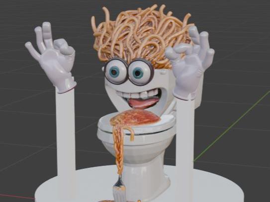 Brainrot Series | Spaghetti Tualetti