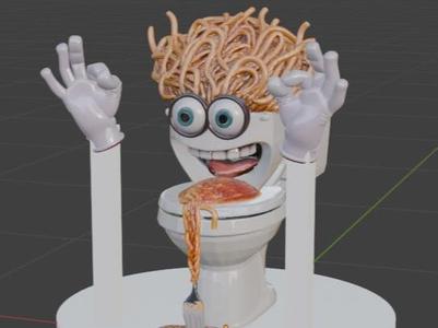 Brainrot Series | Spaghetti Tualetti