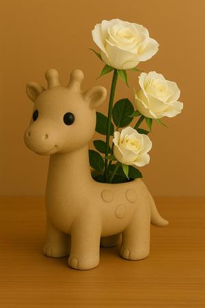 Cute Giraffe Planter – 3D Print Flower Pot 🌼🦒