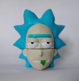 Rick Sanchez Head with Secret Compartment