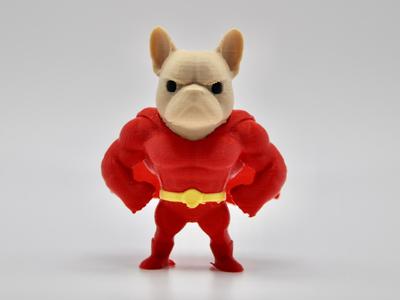 French Bulldog Superhero