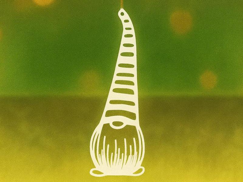 Christmas Tree Ornament gnome