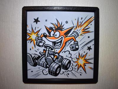 Crash Bandicoot Hueforge