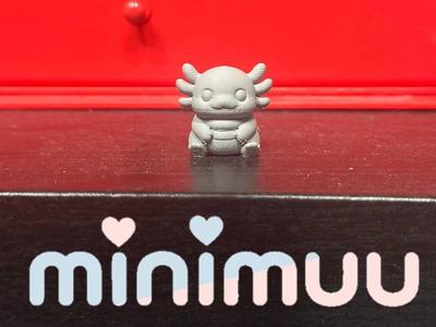 MiniMUU - MuuLotl - 2cm - 40 minutes - Easy Setup