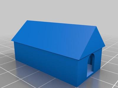 42mm*42mm House 3d Print Test