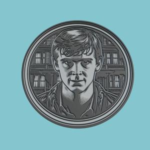 Psycho Movie Medallion  Psycho 3d  Model Stl Obj