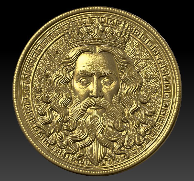 Relief of the King's Face