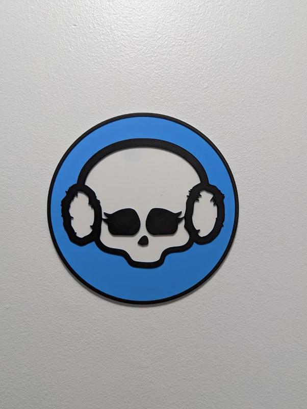 Monster High Abbey Skullette Bordered Wall Plaque Raised