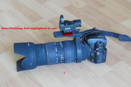 NATO/Picatinny Rail for Lens Collar