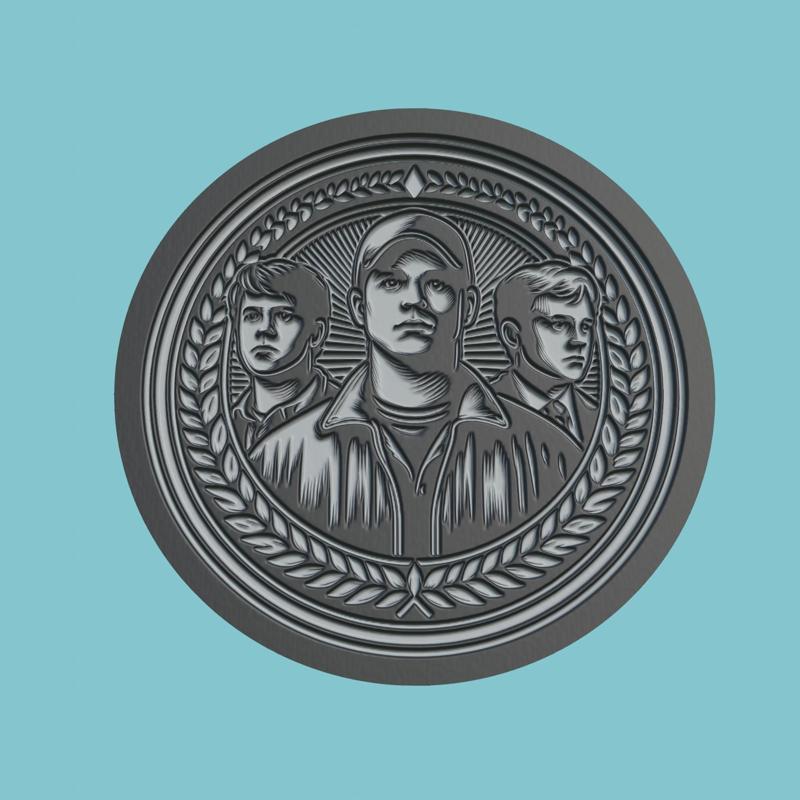 Good Will Hunting Movie Medallion  Good Will Hunting 3d  Model Stl Obj