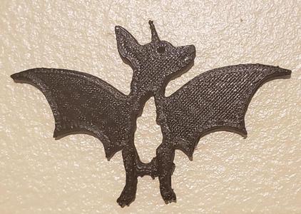BatDog - Rat Terrier With Bat Wings Halloween Decoration Silhouette Wall Hanger