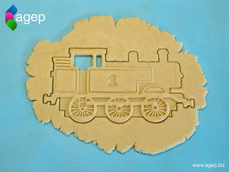 Detailed Thomas the Tank Engine Cookie Cutter