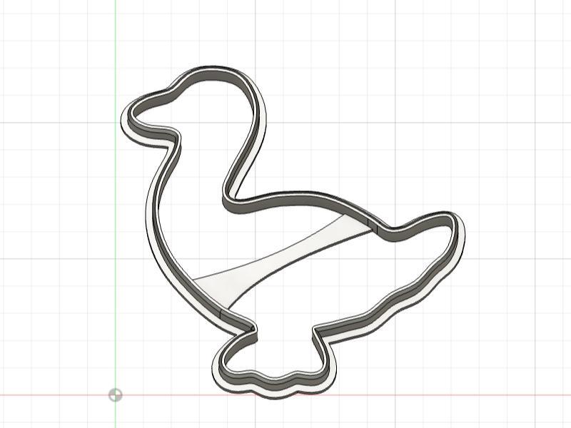 Goose Cookie Cutter, Martin Goose Cutter