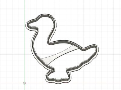 Goose Cookie Cutter, Martin Goose Cutter