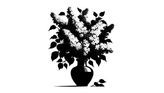 Wall Art  lilac flowers