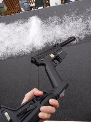 Airsoft AEG tank stock grip (v2 gearbox universal) m4/ar15