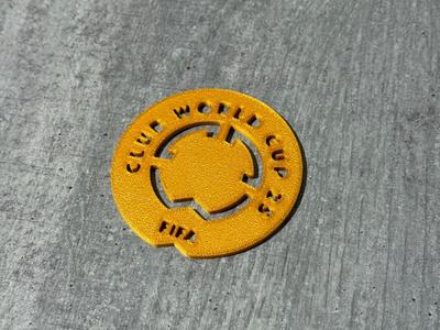 World cup club coaster
