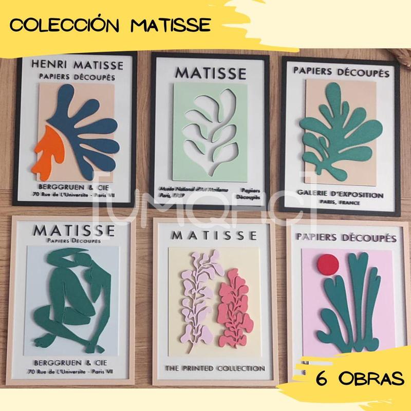 Collection of works by Matisse [6 STLs].