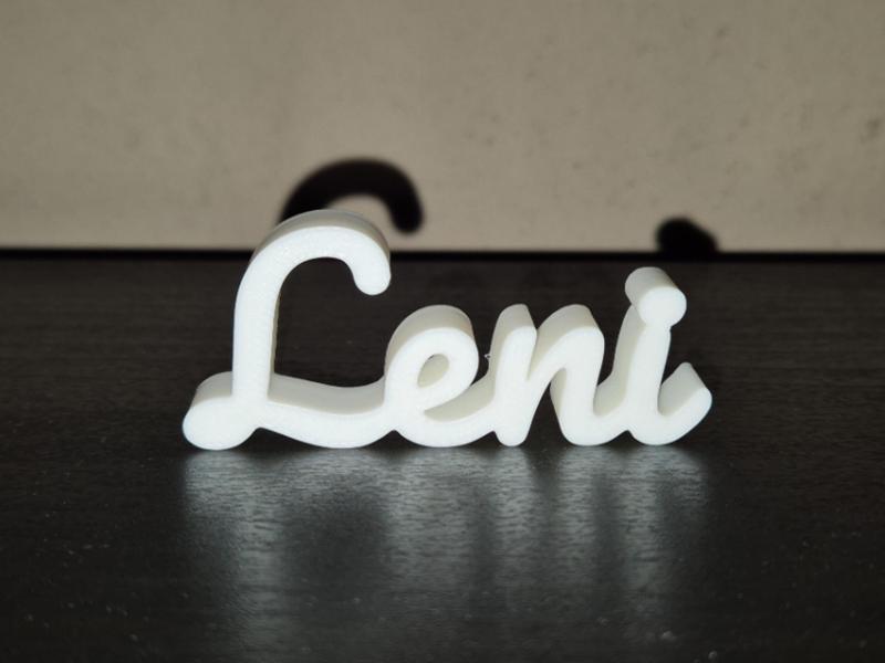 Leni Name Sign Display Decor