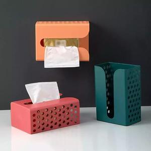 Simple tissue box also for wall mounting