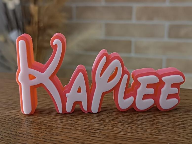 Kaylee Disney Name Sign Decorated Room child Birth