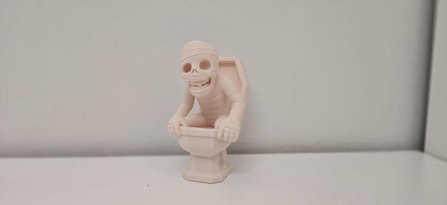 Toilet Mummy – Funny Halloween Decoration