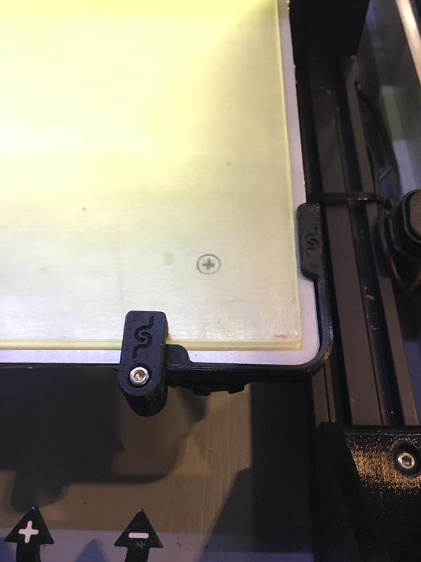 Glass Bed Plate Corner Clamps CR-10