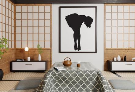 Woman silhouette #3
