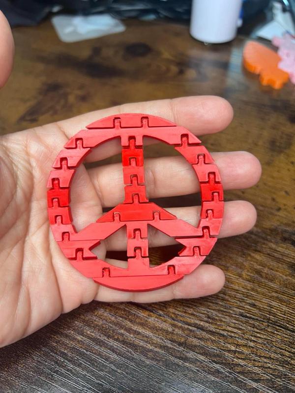 Flexi/Articulated Peace Sign