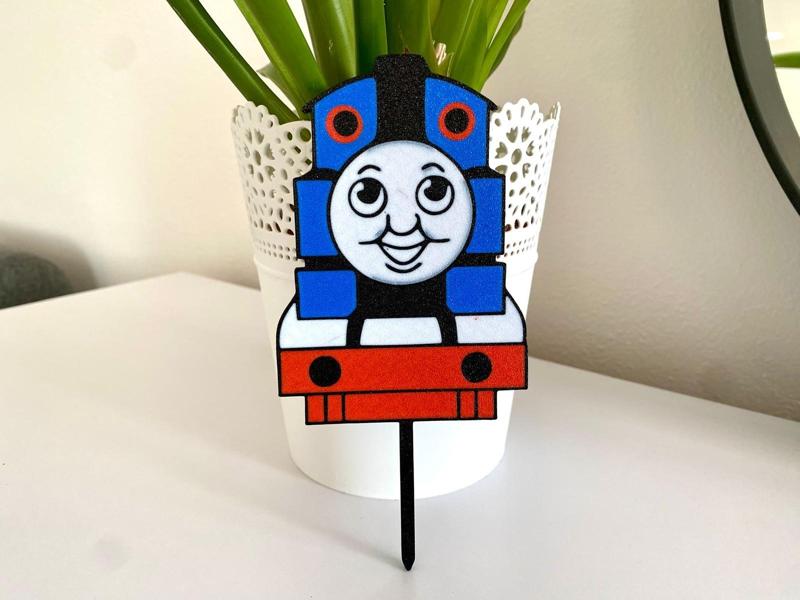 Mašinka tomášek Cake Topper 