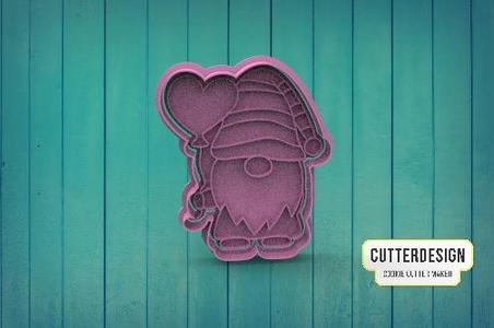 Gnome Garden Gnome Cookie Cutter M2