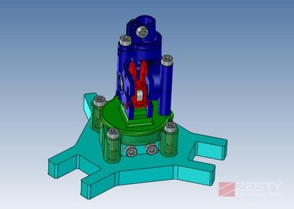 Mount for Nimble V1 on Tevo Little Monster
